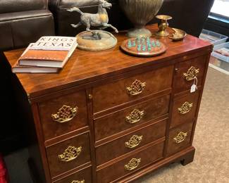 Handsome chest with brass pulls