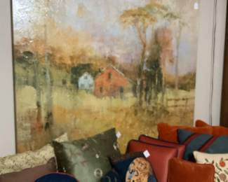 Art; decorative pillows