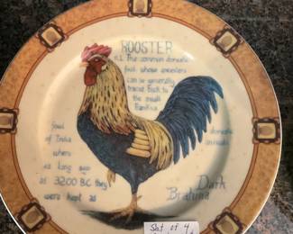 Rooster plate