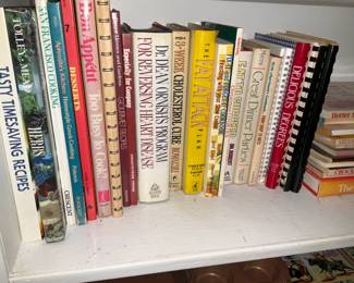 Some of the cookbooks