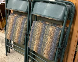 Folding chairs