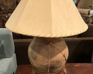 Rustic lamp