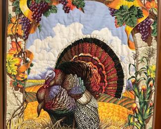 Fall harvest wall hanging