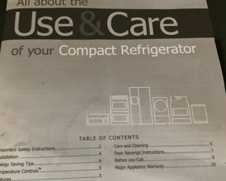 Frigidaire compact refrigerator