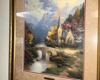 Thomas Kinkade art