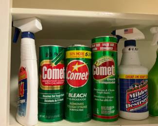Cleaning supplies