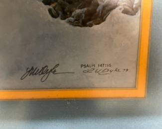 Larry Dyke art - Psalm 147:16