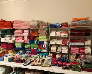Lots of linens