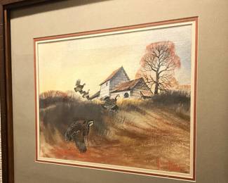 Another watercolor by the late Tylerite Artist A.C. Gentry