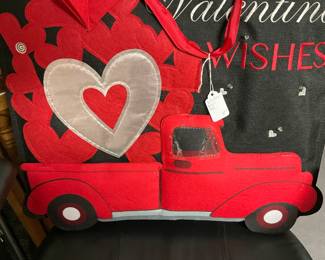 Valentine door décor 