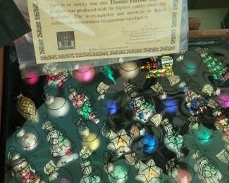 Thomas Pacconi set of miniature ornaments 