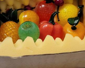 Glass fruit