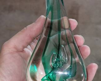 Nice signed art glass