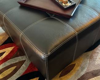 Leather Coffee Table $125