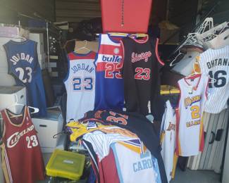 Over 100 jerseys , some new all in good condition. 