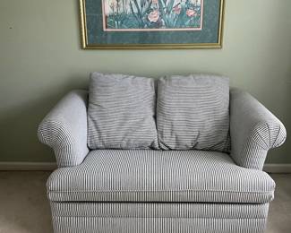 Striped Sleeper Sofa