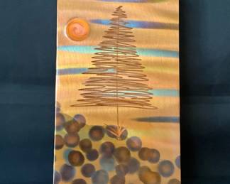 North Shore Tree Copper Wall Sculpture