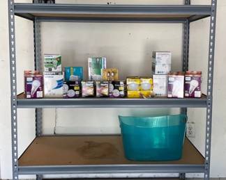 Shelving And Lightbulbs