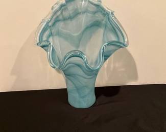 Blue Murano Vase