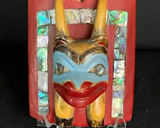 Authenticated Native American Makah Frontlet