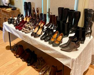 Shoe size mostly 8, with a few ranging from 7.5-9