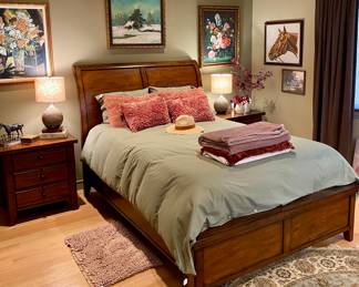 Aspen Home Bedroom Furniture - Queen Sleigh Bed