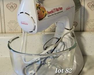 Sunbeam stand mixer