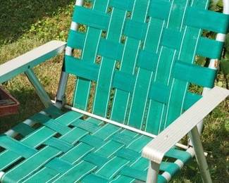 Vintage folding chair