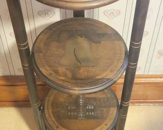 Bicentennial commemorative pie stand