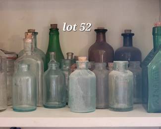 Antique and vintage bottle collection