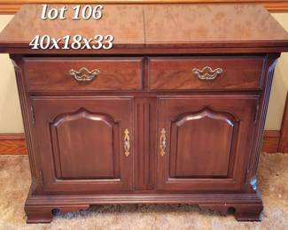 Thomasville bar cabinet