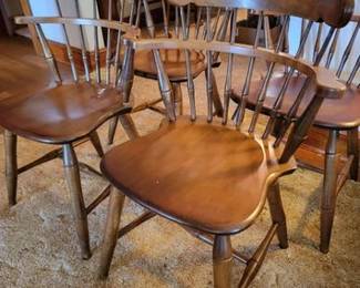 Ethan Allen Kling Colonial windsor chairs