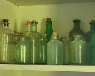 Antique and vintage bottles