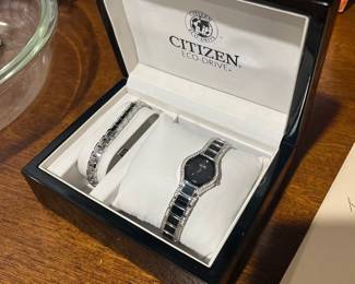 Citizen Watch/Bracelet Set