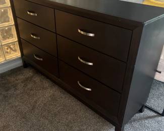 Espresso Wood Dresser