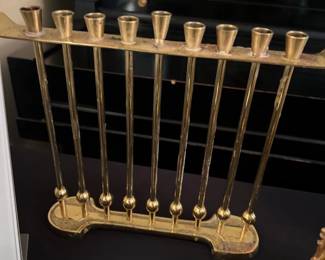 Menorah Brass by Wainberg