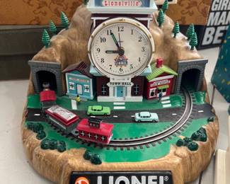Lionel Trains 100th Anniversary Animated Talking Alarm Clock