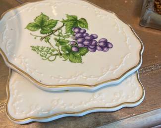 Lenox Orchard Trivets White Gold