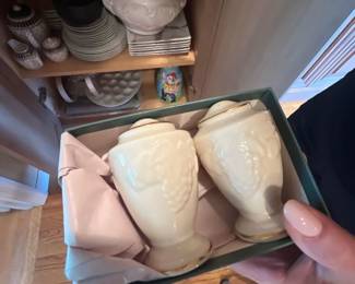 Lenox Fruits of Life Salt and Pepper Shaker