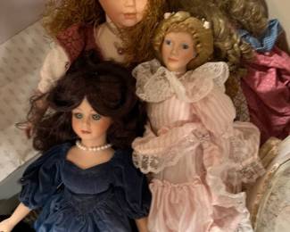Porcelain Doll Collection