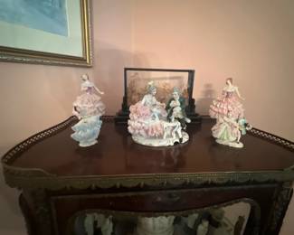 Vintage Dresden Porcelain Figures