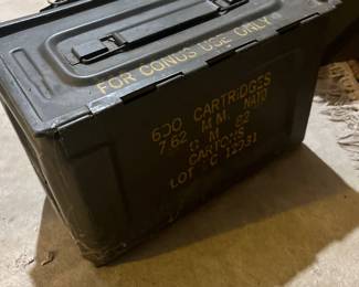 Ammo Box Storage Can