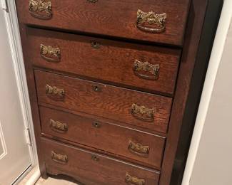 Solid Wood Cherry Dresser