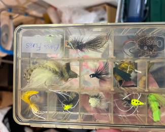 Bass Flies assorted 10-12