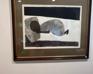 Gregorio Prestopino (American 1907-1984), "Sleeping Infant," silkscreen on rice paper, signed and numbered 50/60