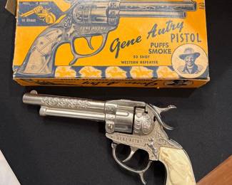 gene autry puffs smoke western repeater