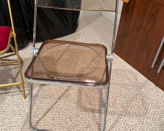 vintage plia folding chairs