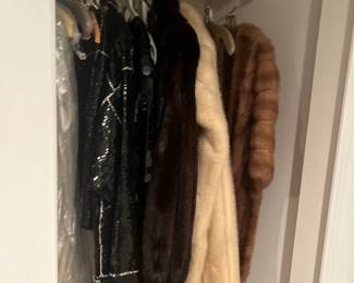 fur coats