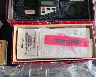 starett digital micrometer 