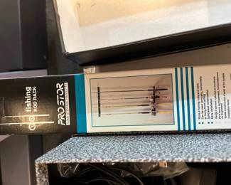 fishing rod rack